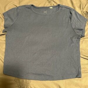 PacSun Blue Crop Top